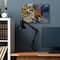 Stupell Industries Urban City Dog Walk Family Pet Painting Canvas Wall Art